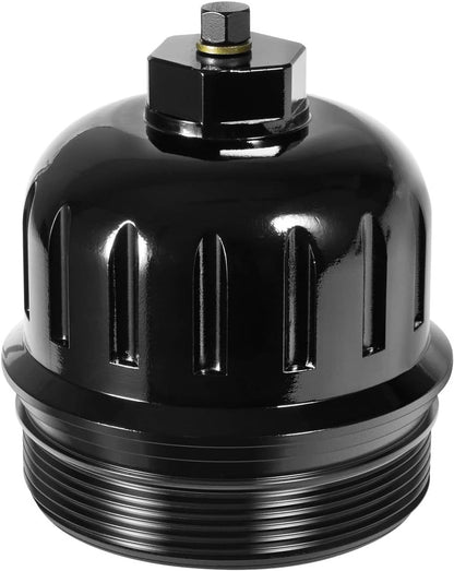 Solidspare 134001 Billet Aluminum Fuel Filter Housing Cap for 2017-19 GM Duramax 6.6L L5P