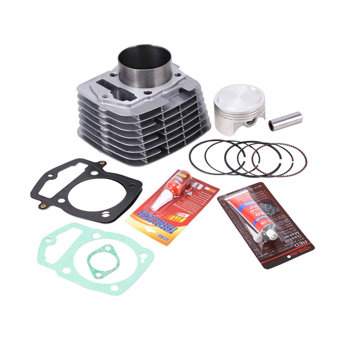 Solidspare For Honda CRF230F 2003-2019 / SL230 1997-2008 Cylinder Piston Gasket Top End Kit