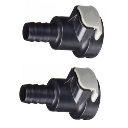 Solid Spare Universal Sprayless Marine Fuel Connector Female Fit for 1/4" NPT 8838HF6 2pcs