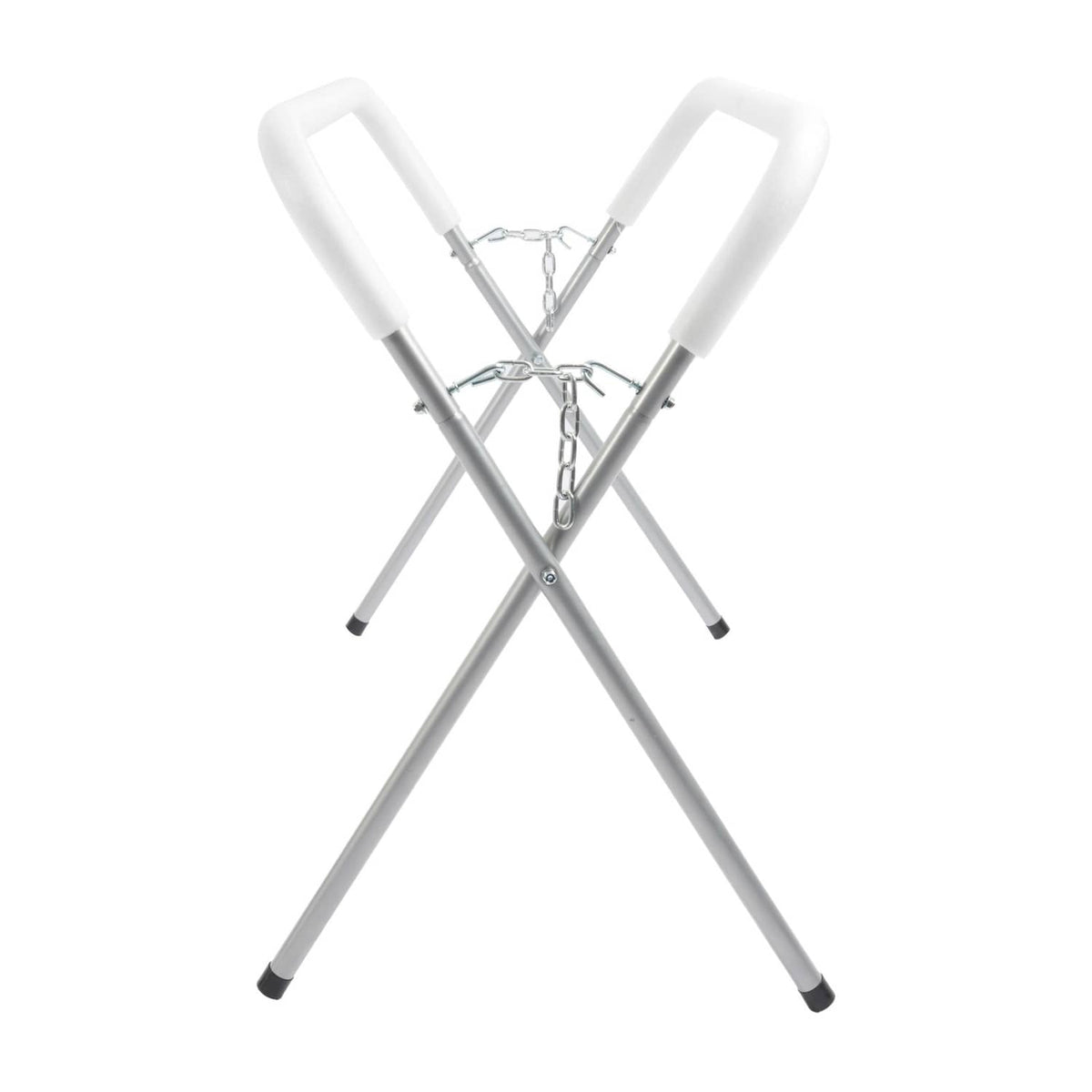 Solid Spare Heavy Duty Auto Body Painting Adjustable Work Stand 500 LBS For Bumpers Silvery