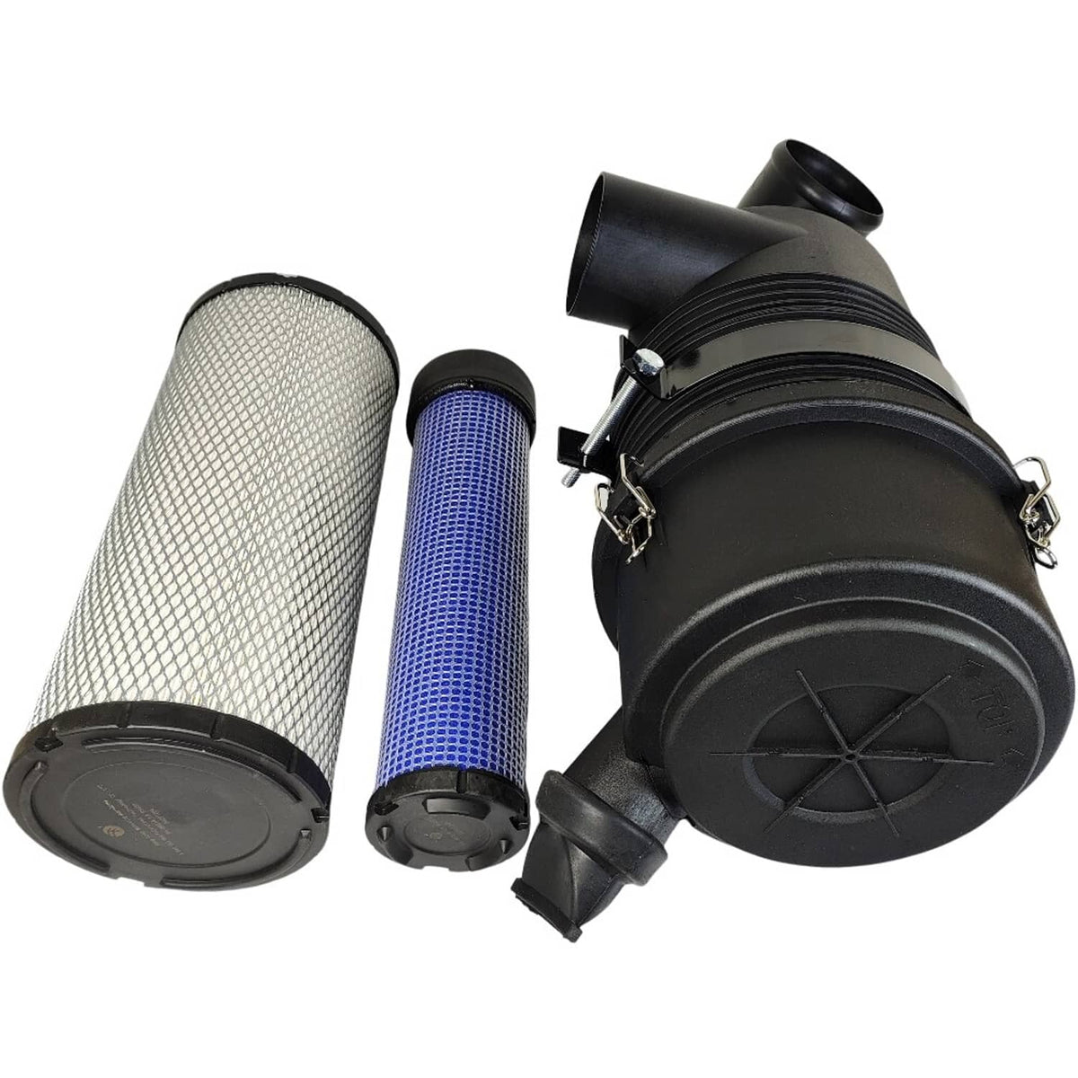 Solid Spare Air Cleaner Assembly Outer Inner Air Filter Fit for Bobcat 873 864 6667385