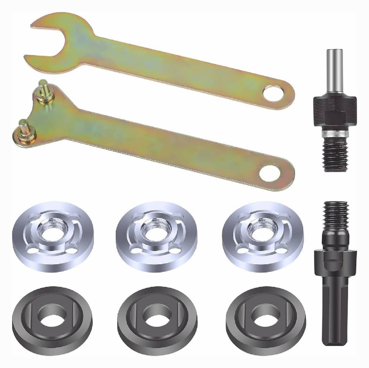 Solid Spare 6 in 1 Electric Drill Conversion Angle Grinder Adapter 6mm Connecting Rod Kit