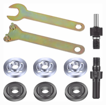 Solid Spare 6 in 1 Electric Drill Conversion Angle Grinder Adapter 6mm Connecting Rod Kit