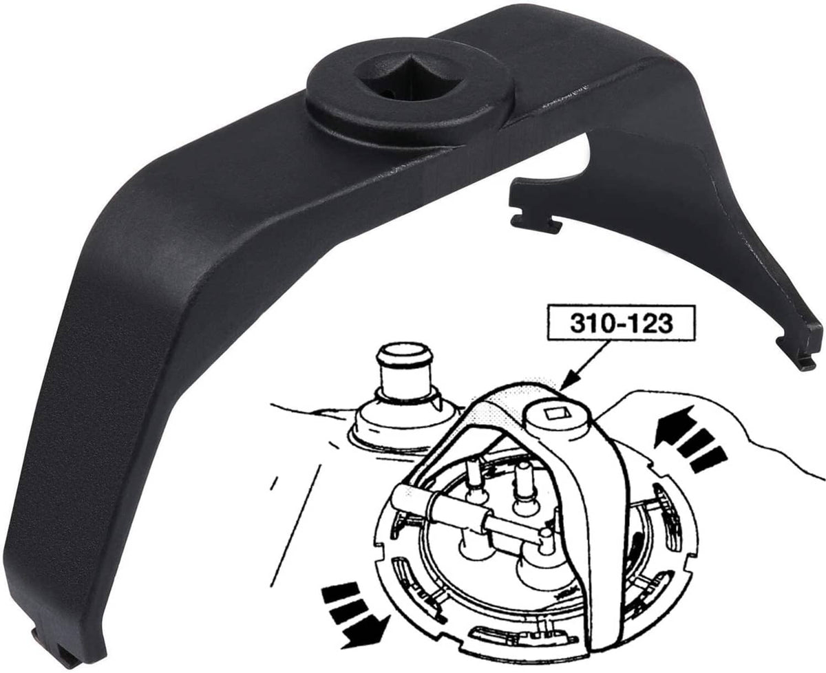 Solid Spare 6599 Fuel Tank Lock Ring Wrench Tool for Chrsyler Dodge Ford GM Chevy Nissan
