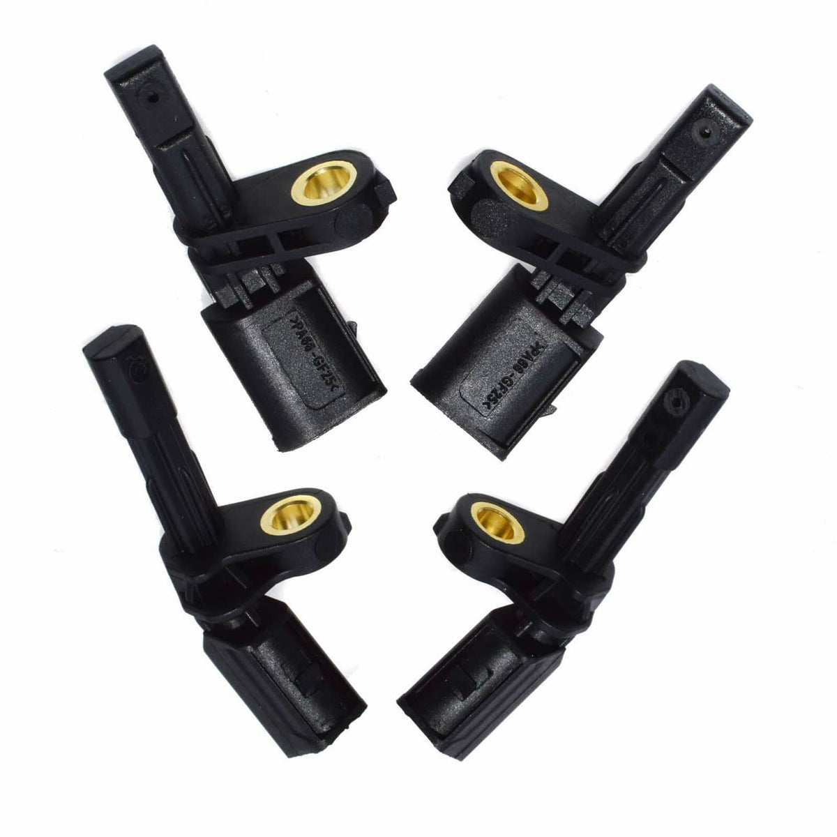 Solid Spare 4 ABS Wheel Speed Sensor Front Rear Left & Right for Audi & Volkswagen Set US