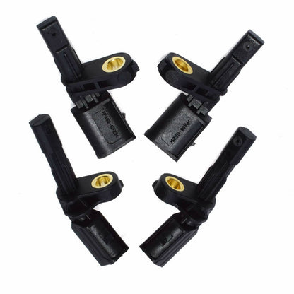 Solid Spare 4 ABS Wheel Speed Sensor Front Rear Left & Right for Audi & Volkswagen Set US