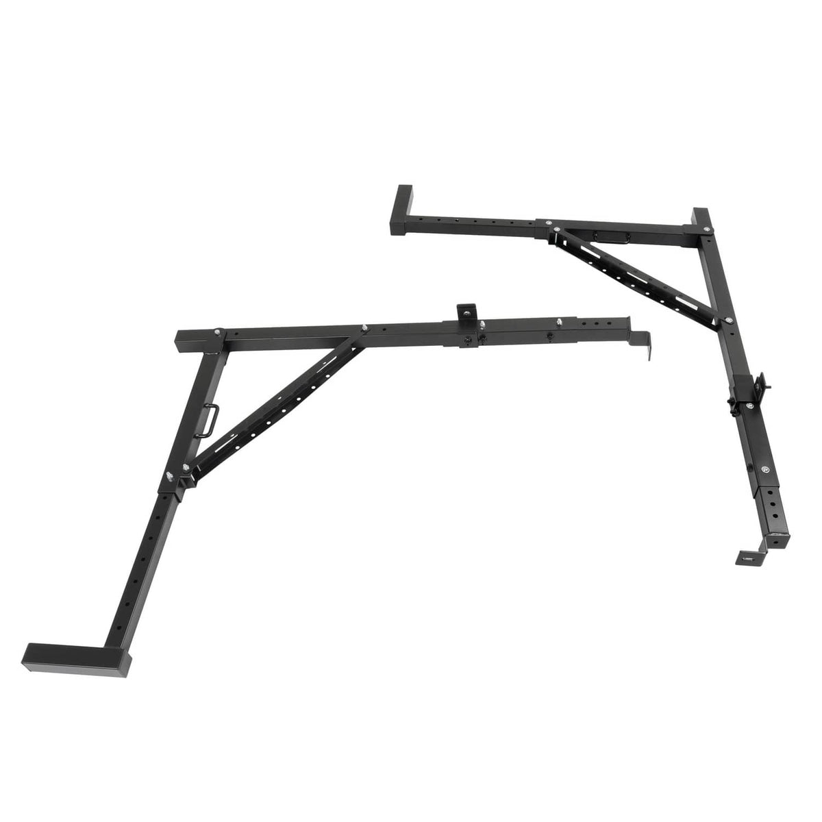 Solid Spare Adjustable Truck Rack Pick up Truck Bed Ladder 250lbs Capacity Extendable Racks