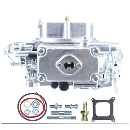 Solidspare For Model Holley 4160 4 Barrel Carburetor 600 CFM 0-1850S Manual Choke Silver