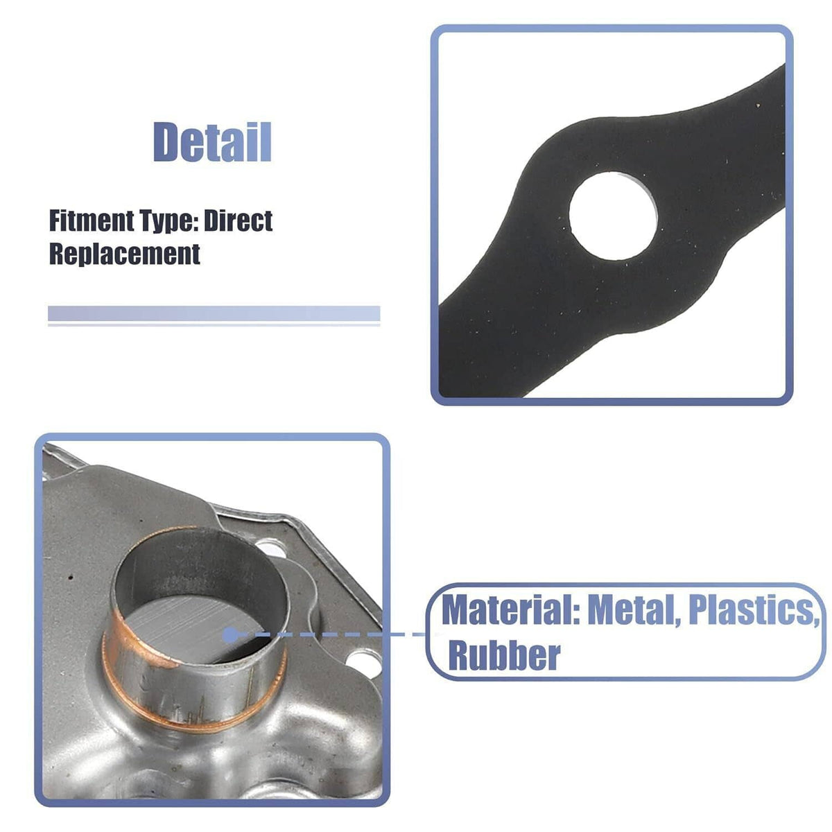 Solidspare New Auto Transmission Filter & Gasket Kit For Nissan Altima Maxima Quest Murano