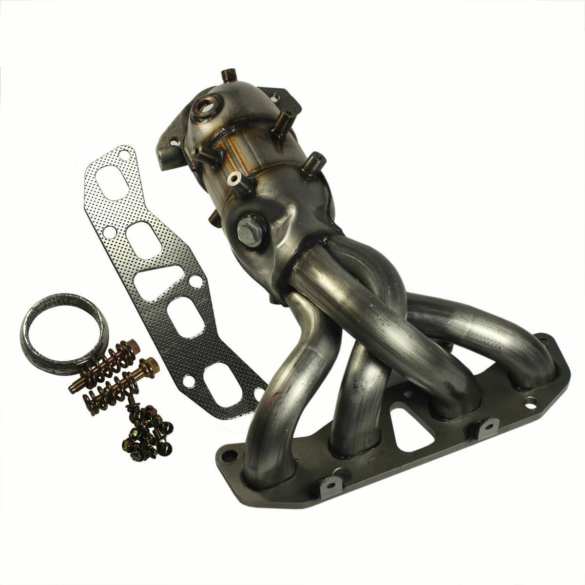 Solidspare Exhaust Manifold w/ Catalytic Converter For 2002-2006 Nissan Altima 2.5L NEW
