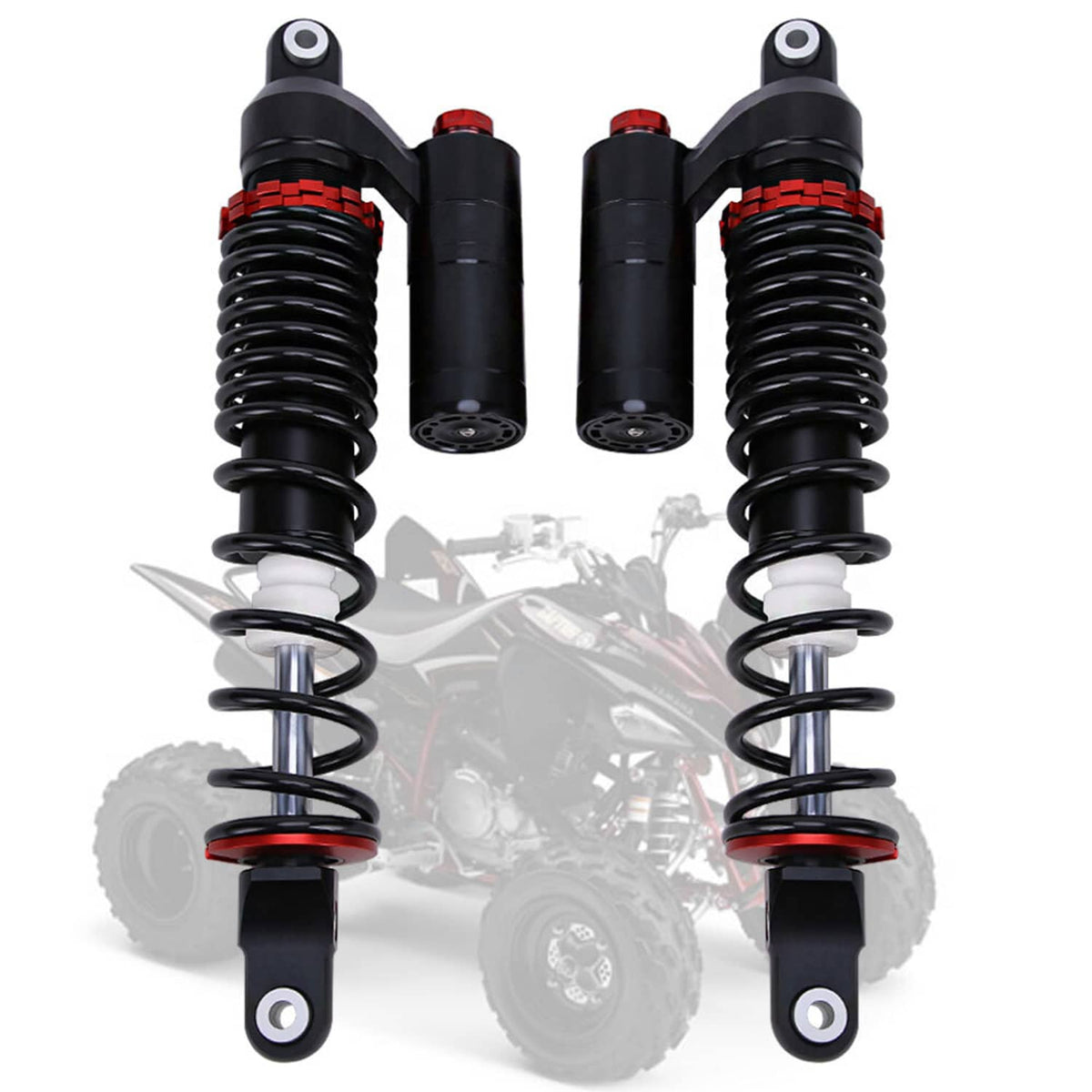Solidspare Pair 425mm Front Air Shocks Absorbers Fit For Yamaha Raptor 660 660R 700 700R