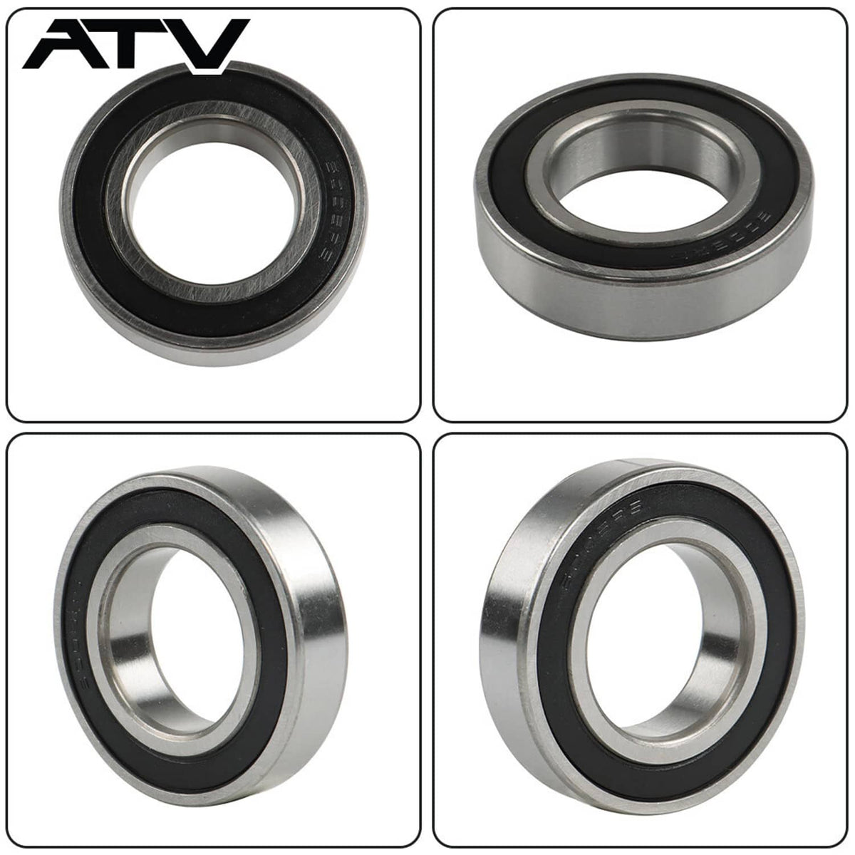 Solidspare For Yamaha Kodiak 400 450 2x4 4x4 us Both Front Wheel Bearing And Seal Kit