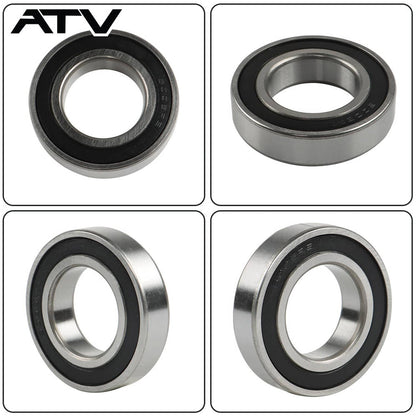 Solidspare For Yamaha Kodiak 400 450 2x4 4x4 us Both Front Wheel Bearing And Seal Kit