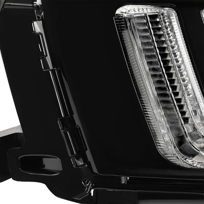 Solid Spare Pair LED&DRL Fog Lights Bumper Lamps LH&RH w/Bulbs For Hyundai Tucson 2019-2021
