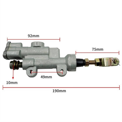 Solidspare Rear Brake Master Cylinder For Honda CR125R CR250R CRF250R CRF450R