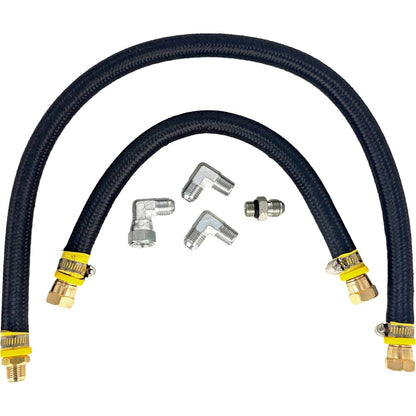 Solid Spare Fuel Line Upgrade Kit Fit Ford E-250 Econoline 1984-1994 Pickup Truck Engine