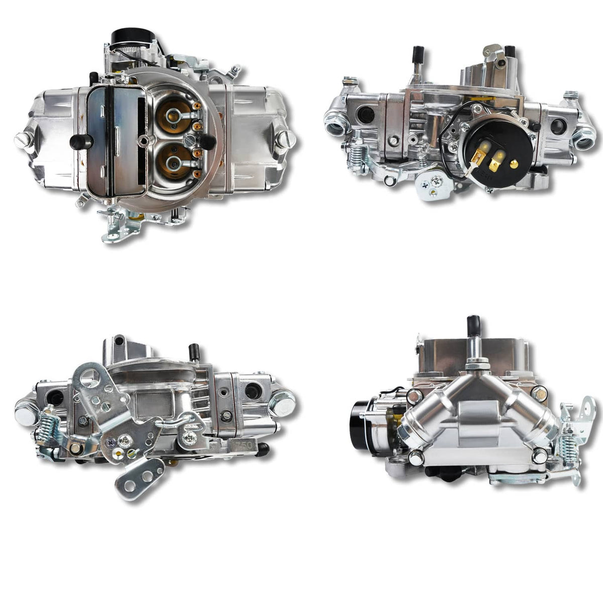 Solidspare 4 Barrel Carburetor E-Choke For Holley Quickfuel Brawler 750 CFM Double Pumper