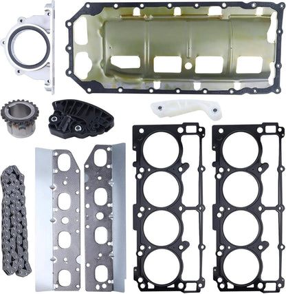 Solidspare For 2011-2015 Ram 1500 5.7L V8 Hemi MDS Lifters Timing Camshaft Pumps Kit--DM
