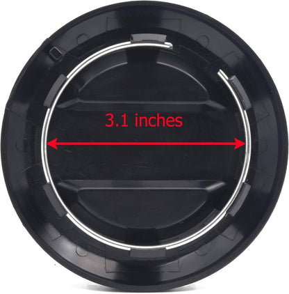 Solid Spare Set of 4pcs Wheel Hub Cap Cover for 2017+ Polaris RZR XP 1000 XP4 1000 TURBO RS1