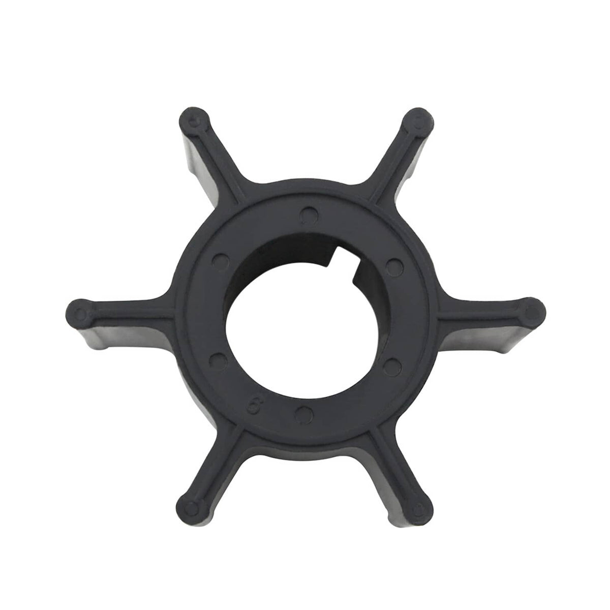Solid Spare Water Pump Impeller&Key 47-95611M 47-81242M For Yamaha Mariner Outboard 8 15 HP