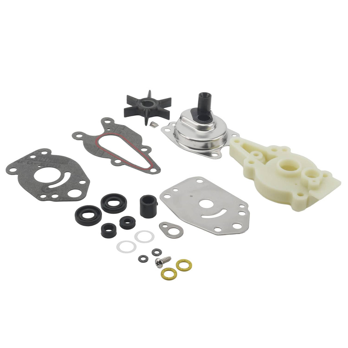 Solid Spare 46-42089A5 For Mercury Mariner 2&4 Stroke 6 8 9.9 15HP Water Pump Impeller Kit