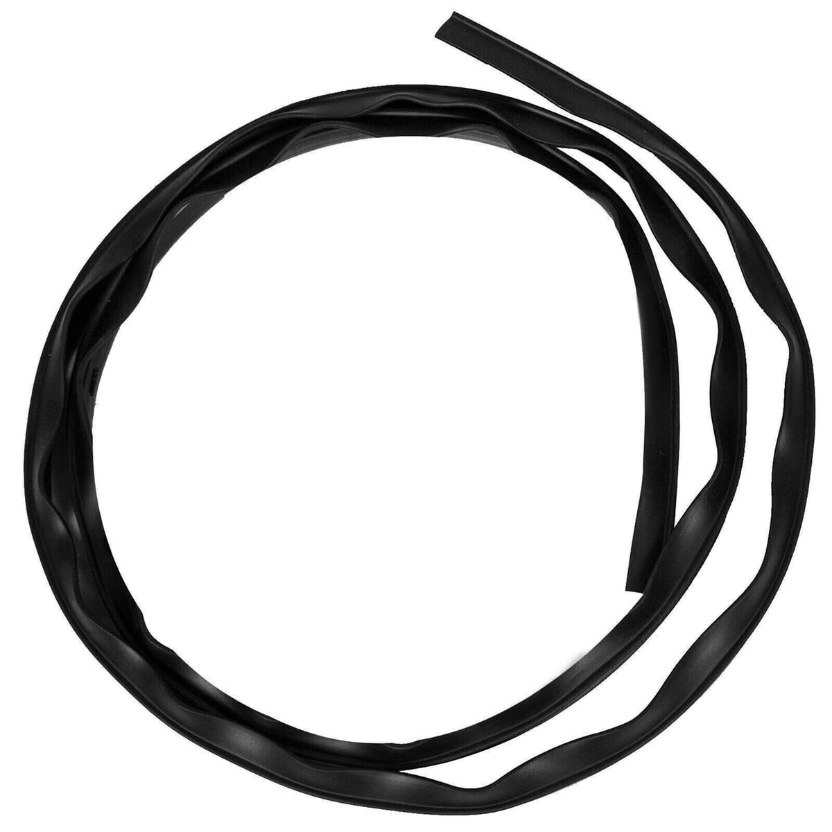 Solid Spare For 2008-2022 Dodge Challenger Engine Hood Bumper Weatherstrip Seal w/ 12*Rivet