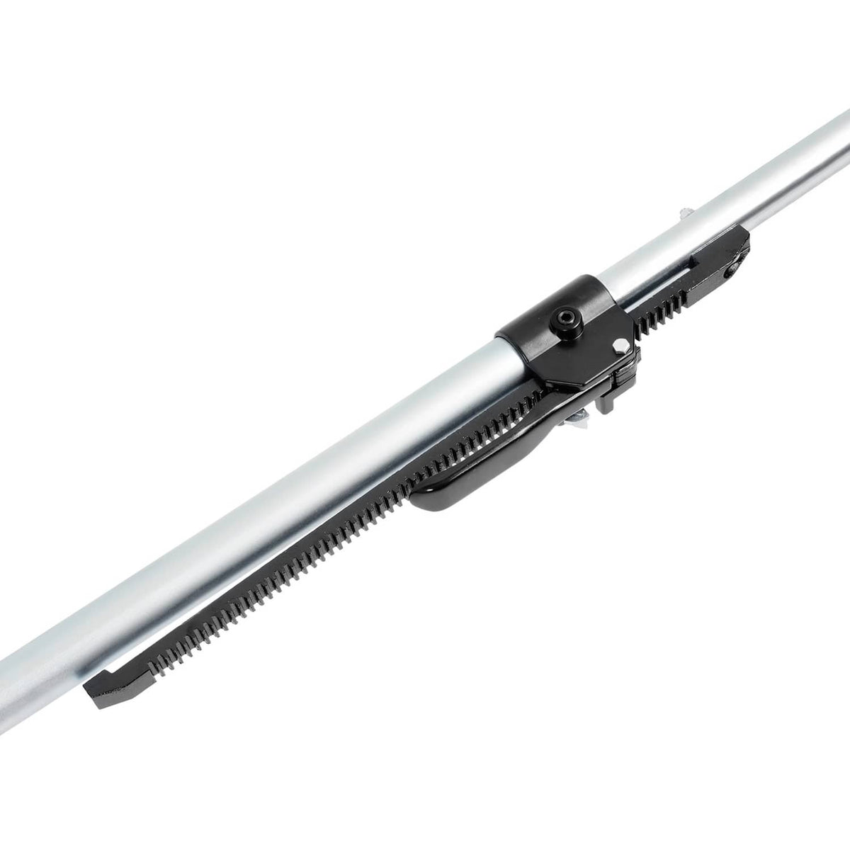 Solid Spare Truck Bed Rod Rack Fishing 4 Rod Holder Aluminum Adjustable Pickup Silvery Black