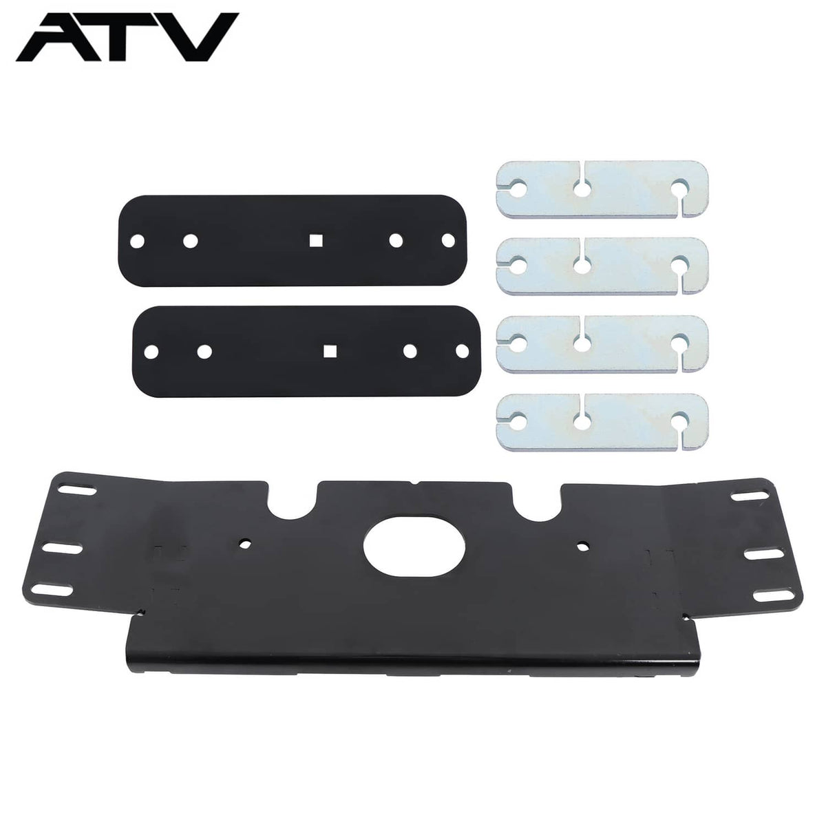 Solidspare For Polaris Sportsman 400 450 500 570 600 700 800 Snow Plow Mid Mount Kit