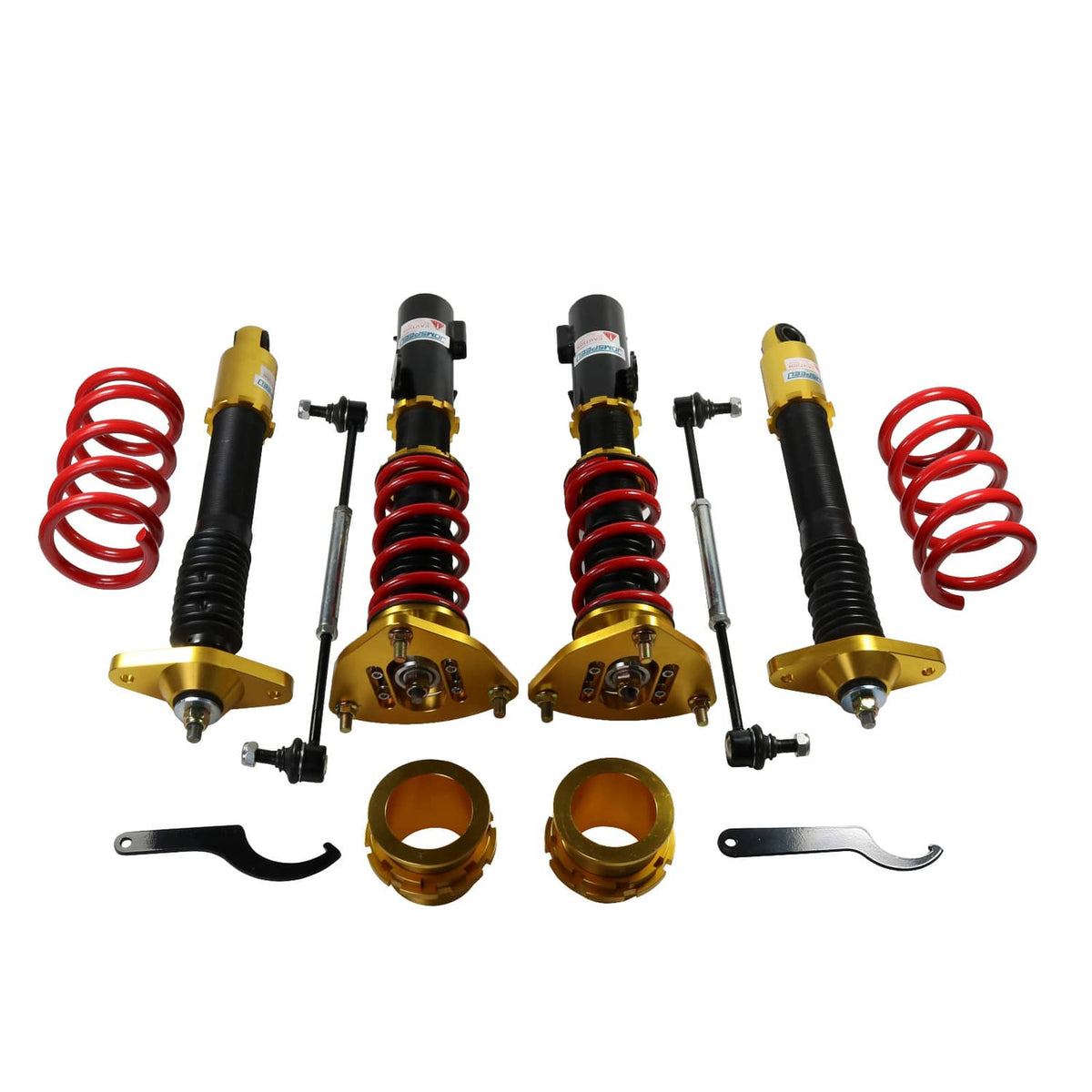 Solidspare Coilovers Kit for Hyundai Genesis Coupe 2-Door 10-16 Shock & Struts Adj. Height