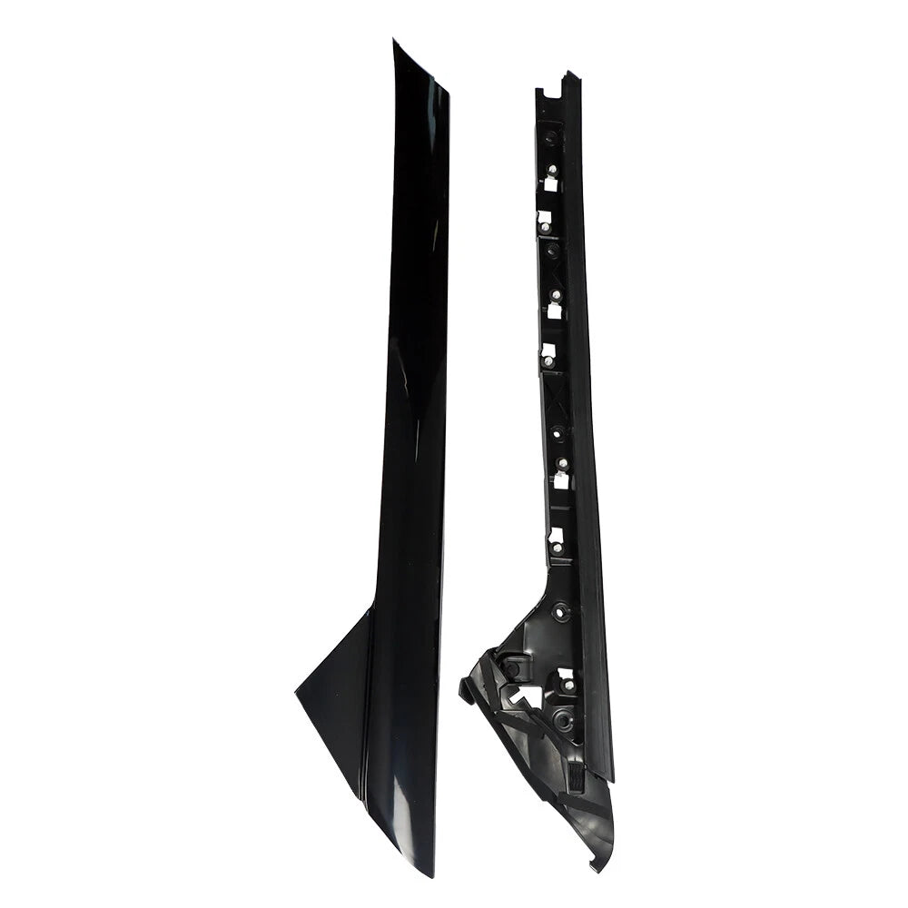 Right Side Windshield A-Pillar Molding INNER OUTER Trim For 11-19 Ford Explorer