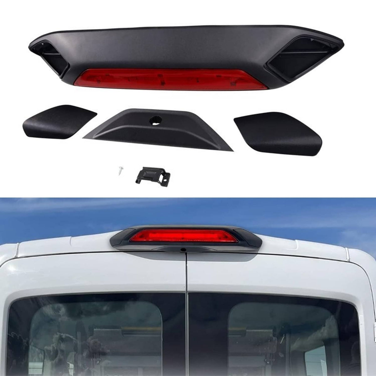 Solidspare New 923-127 3rd Brake Light Stop Lamp For 2018-19 Ford Transit 150 250 350 350HD