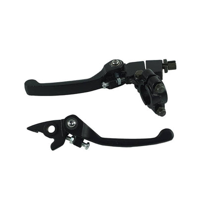 Solidspare Pit dirt bike Folding Clutch Brake Lever Handle 90cc 110cc 125cc 150cc 160cc