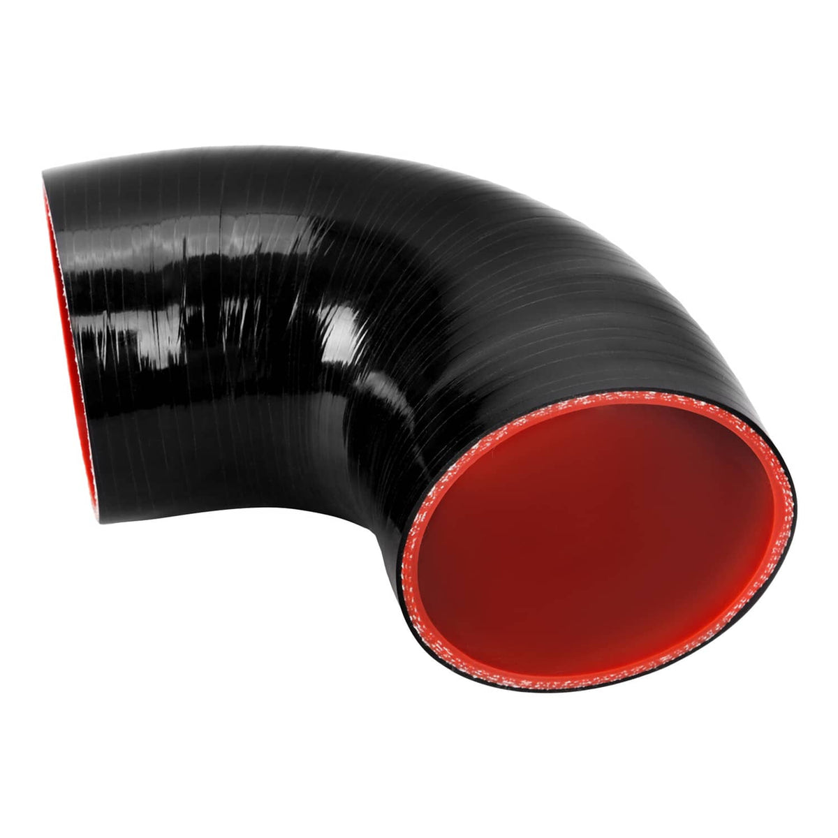 Solidspare 3" inch 90 Degree 76mm Elbow Silicone Hose/Intake/Intercooler Pipe Turbo Coupler