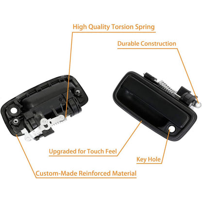 Solidspare 1Set Front Outside Outer Door Handles For 1995-2004 Toyota Tacoma 6921035020