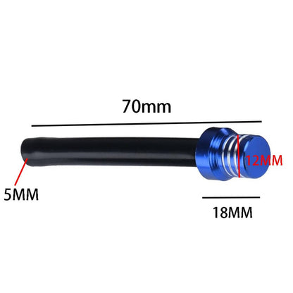 Solidspare Gas Cap Vent Tank Fuel Air Breather Valve Hose Tube for Dirt Pit Bike Motorcycle