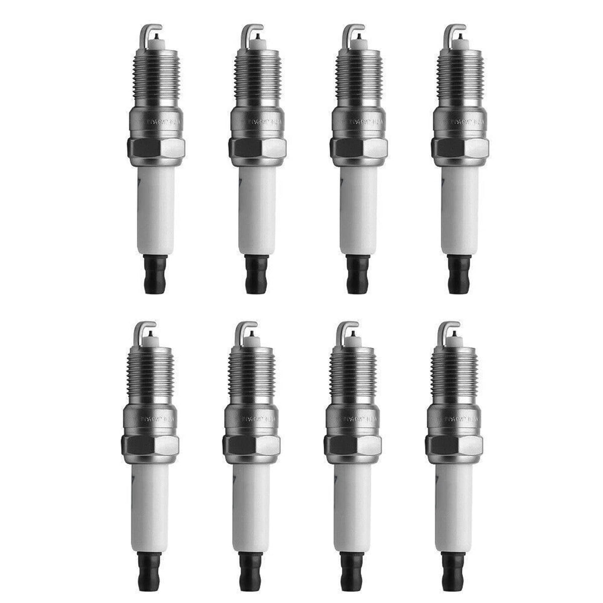 Solidspare New 8Pcs For Wires 48322 & Spark Plugs 41962 Chevy Silverado GMC 4.8/5.3/6.0L V8