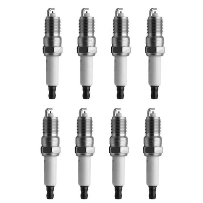 Solidspare New 8Pcs For Wires 48322 & Spark Plugs 41962 Chevy Silverado GMC 4.8/5.3/6.0L V8