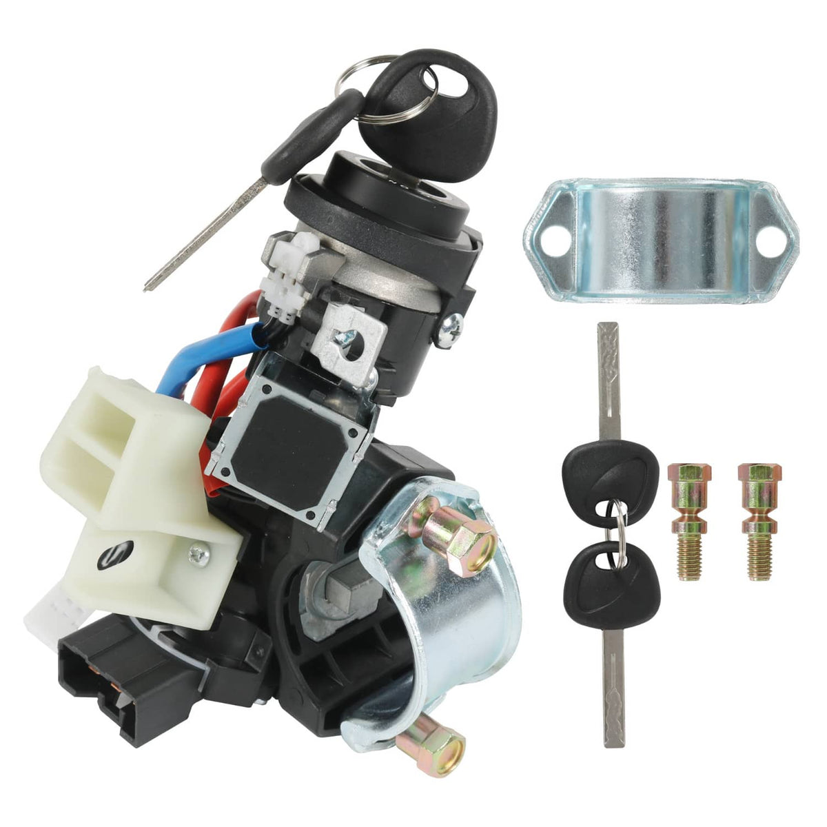 Solidspare Ignition Lock Switch Assembly with Keys For Hyundai 81900-3SA00 819003SA00