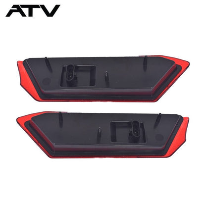Solidspare Pair Red LED Tail lights For Polaris RZR RZR 4 900/ 900 /XP /XP 1000 / XP 4 1000