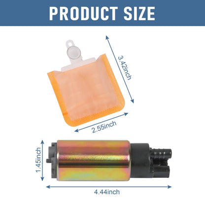 Solidspare PREMIUM HIGH QUALITY FUEL PUMP WITH STRAINER KIT FOR HONDA VEHICLES VARIOUS NEW