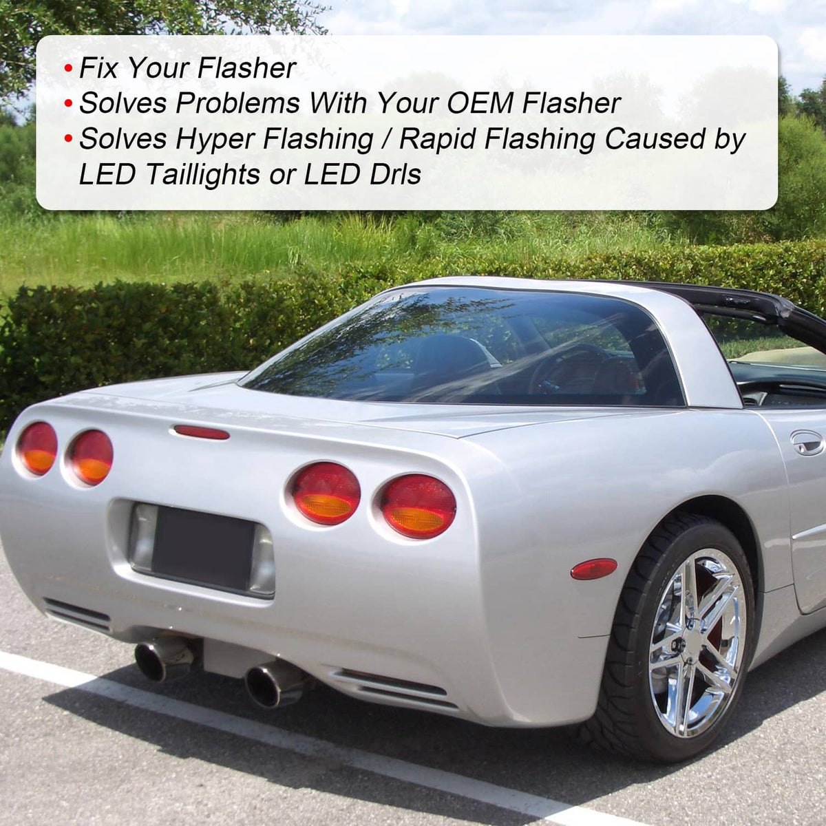 Solidspare For C5 Corvette LED Hyper Flash Harness hyperflash by Corvette Envy