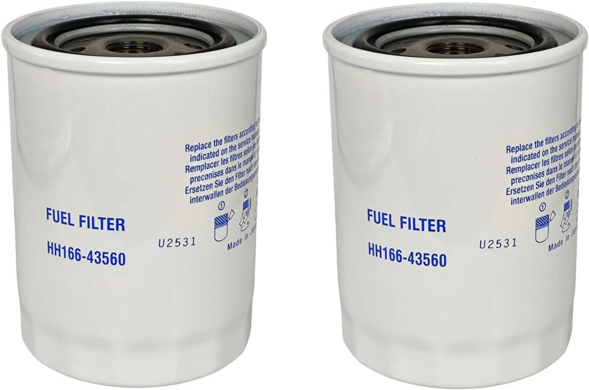 Solid Spare 2X Fuel Filter P502163 Fit for Donaldson Replace FF5172 BF954