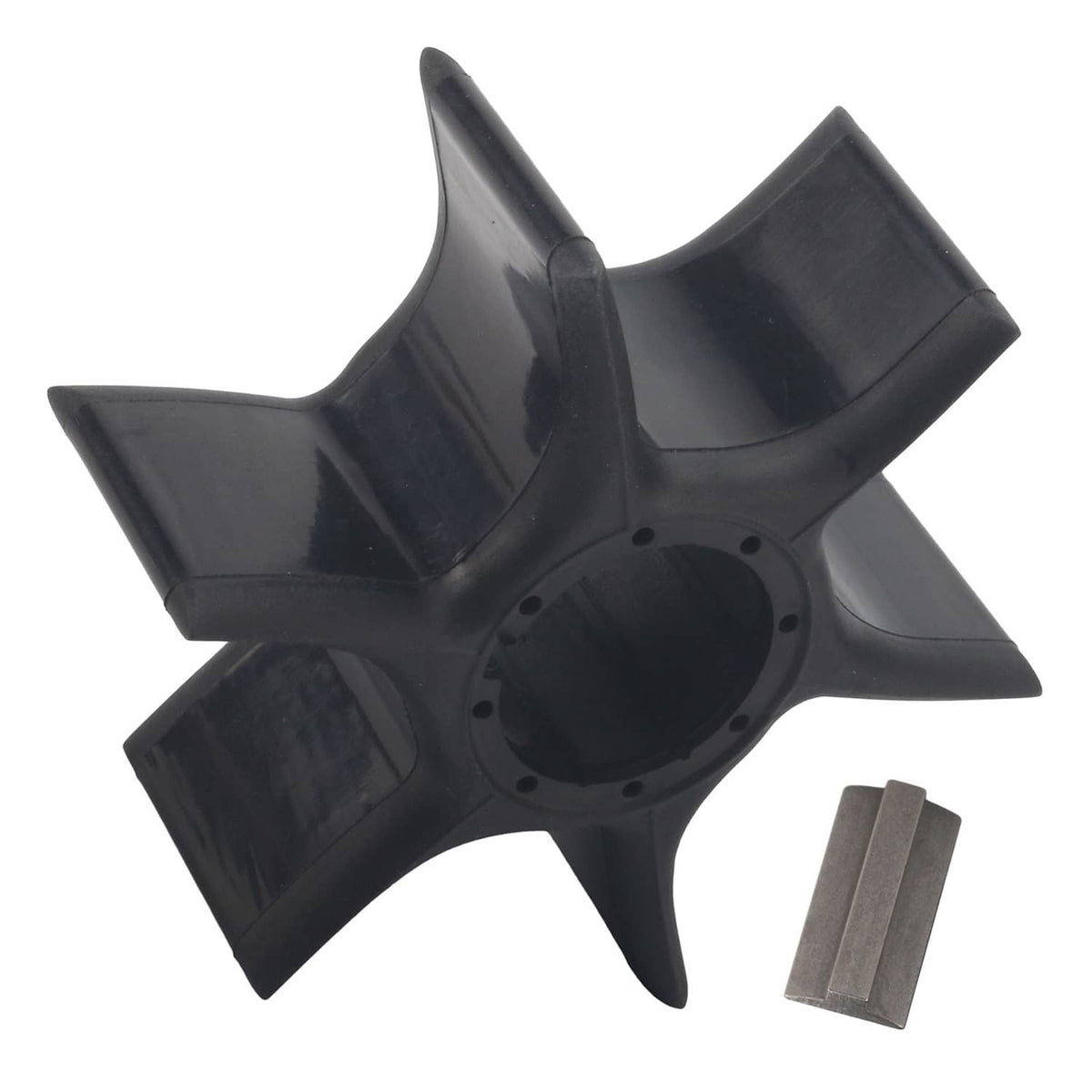 Solid Spare Yamaha 425 450 HP Outboard Water Pump Impeller w/Key 6GR-44352-00 6GR-44352-01