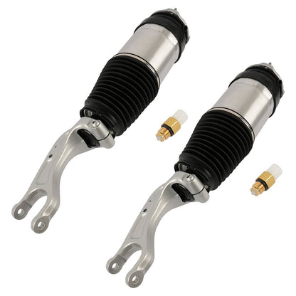 Solidspare Pair Front LH / RH Air Strut Shock Spring Bag 102736125E For Tesla Model X 16-19