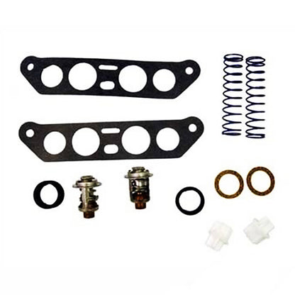 Solid Spare For Johnson Evinrude 18-3673 340975 340976 B4B2658A Thermostat Kit New