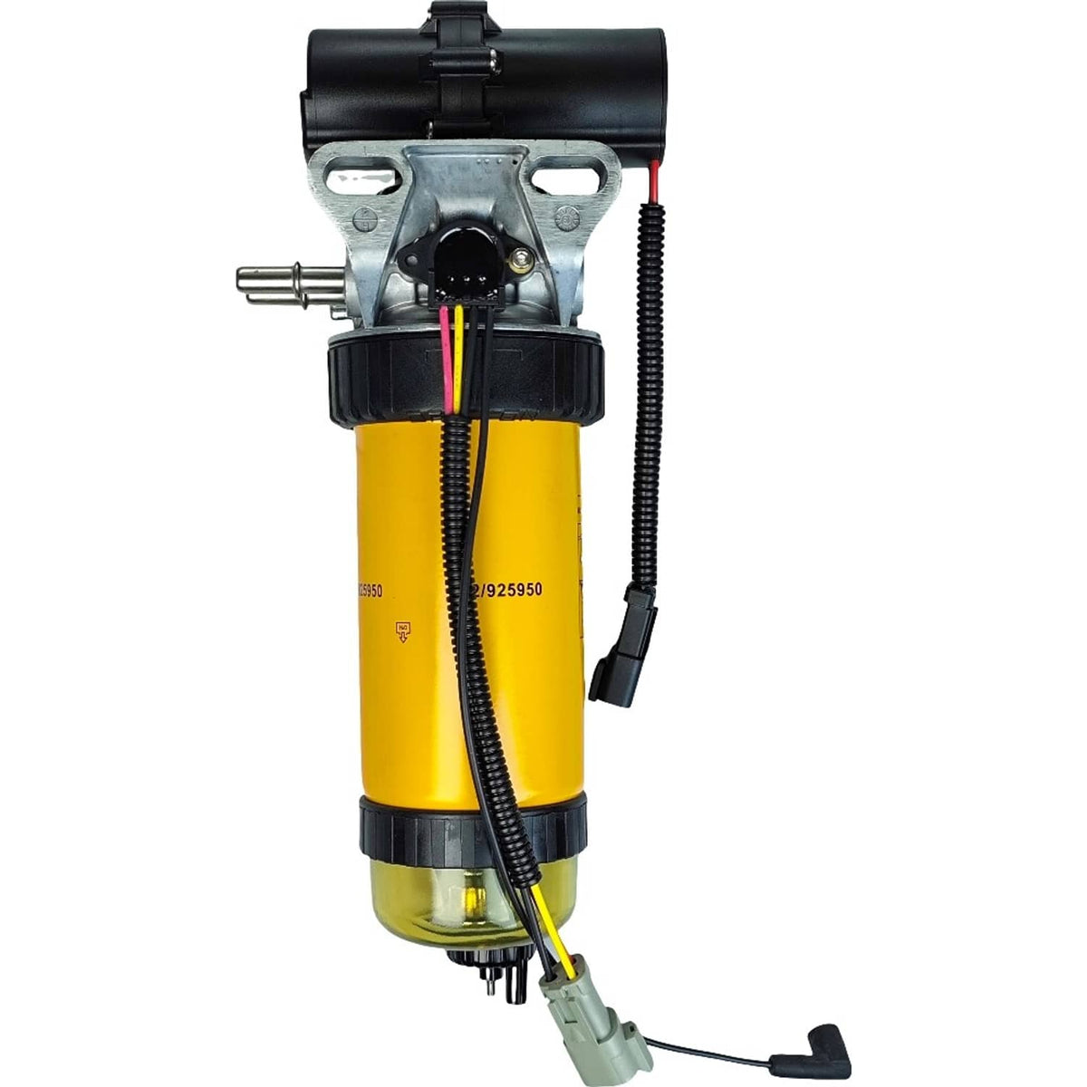 Solid Spare 12V 320/A7046 Fuel Lift Pump Fuel Filter Assembly For JCB Loader 3CX 4CX 6TST