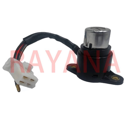 Solidspare Ignition Switch Fuel Gas Cap Helmet Seat Lock Key For Honda Rebel 250 CMX250