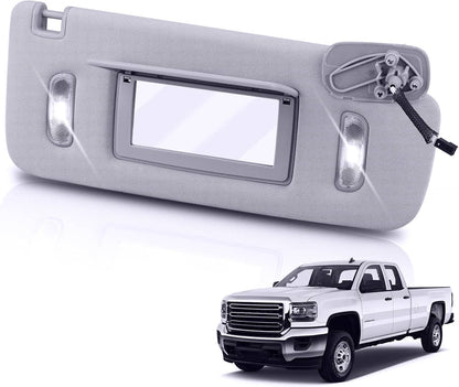 Solidspare Right Side Sunvisor 23459643 For 2015-19 Chevrolet Silverado 1500 2500 3500 New
