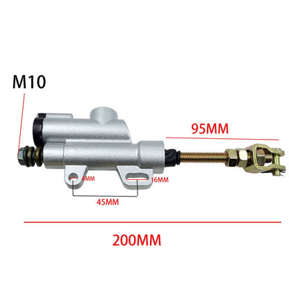 Solidspare US 10MM Rear Brake Master Cylinder For Dirt Bike ATV Motorcycle