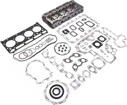 Solidspare Complete Cylinder Head Kit for Kubota V2203 V2203T V2203E V2203B Tractor L4200